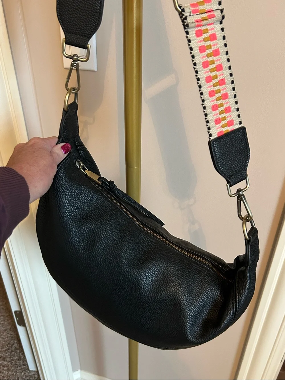 Anthropologie Vegan Leather Bag